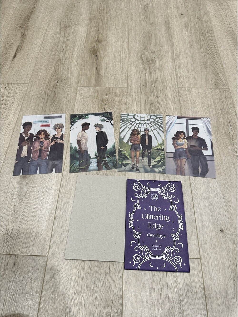 The Glittering Edge Page Overlays FairyLoot Exclusive